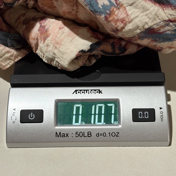 H&M Women's Romantic Floral Watercolor Maxi Dress Tiered Sz L Wedding Guest - Picture 14 of 14